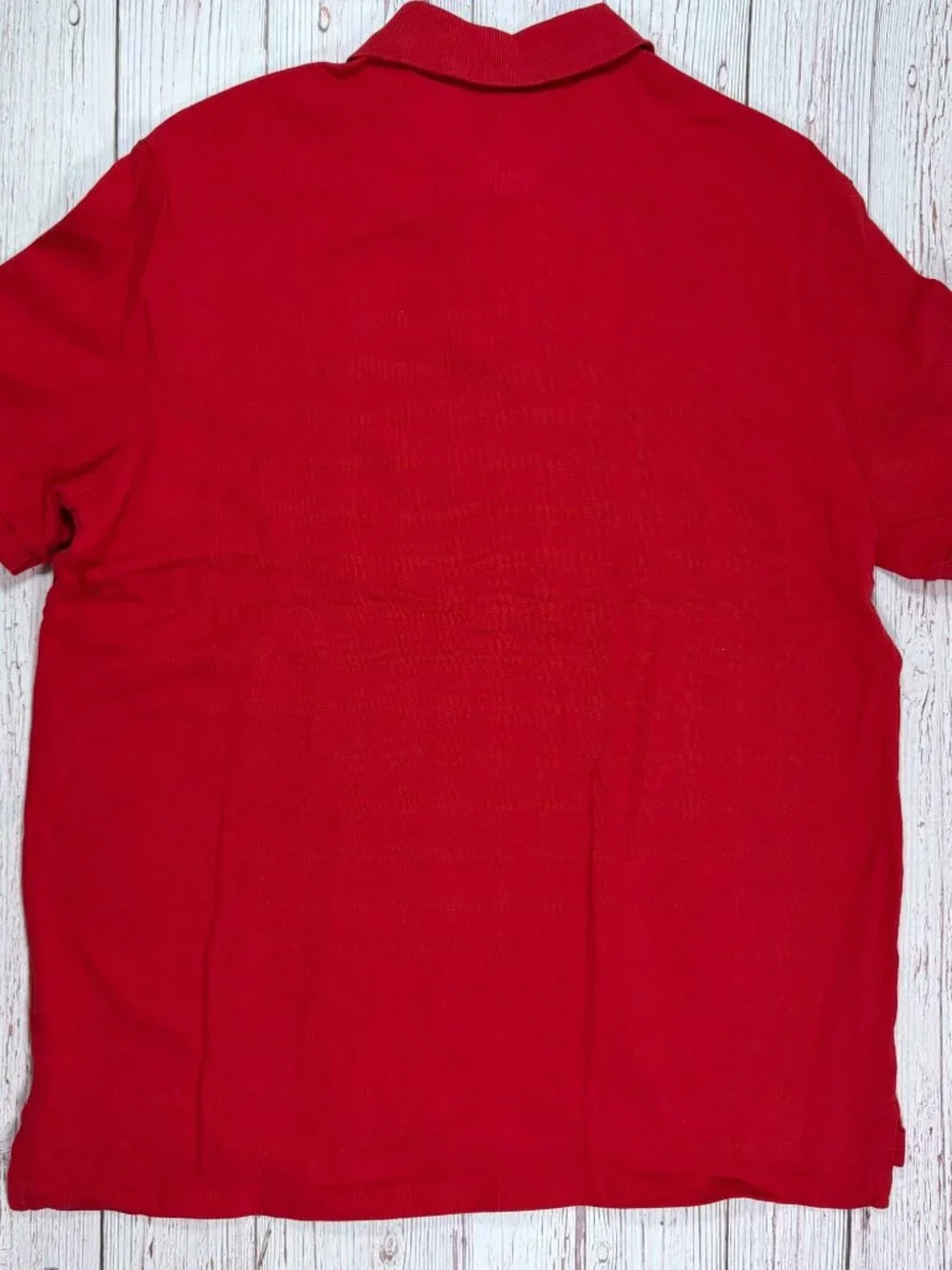 Polo Ralph Lauren Red Classic Fit Short Sleeve Polo Shirt - Picture 3 of 8